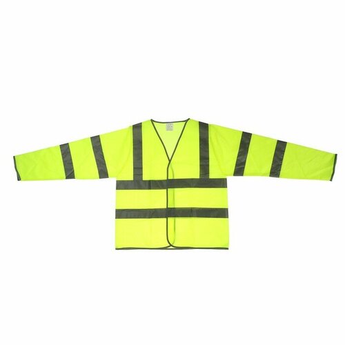 Куртка сигнальная светоотражающая, салатовый, 3 класс, размер 2XL, "Hidde", цвет жёлтый