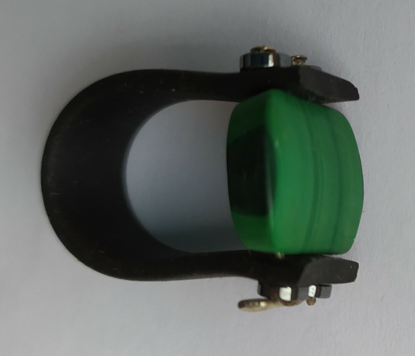 Кольцо, кварц, размер 20.2, зеленый — фото 1