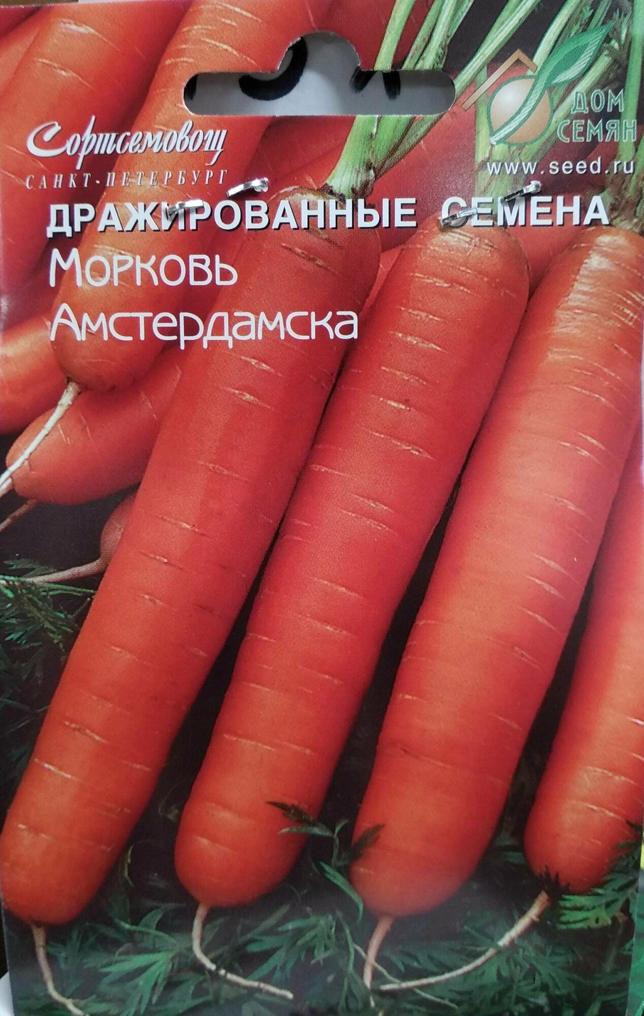Морковь Амстердамска драже 250 семян