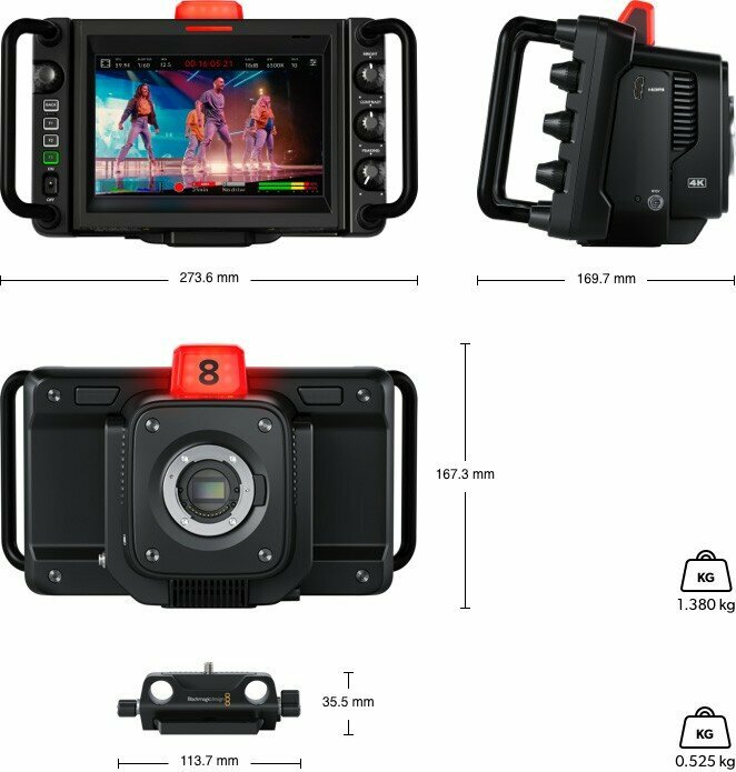 Blackmagic Studio Camera 4K Plus — фото 4