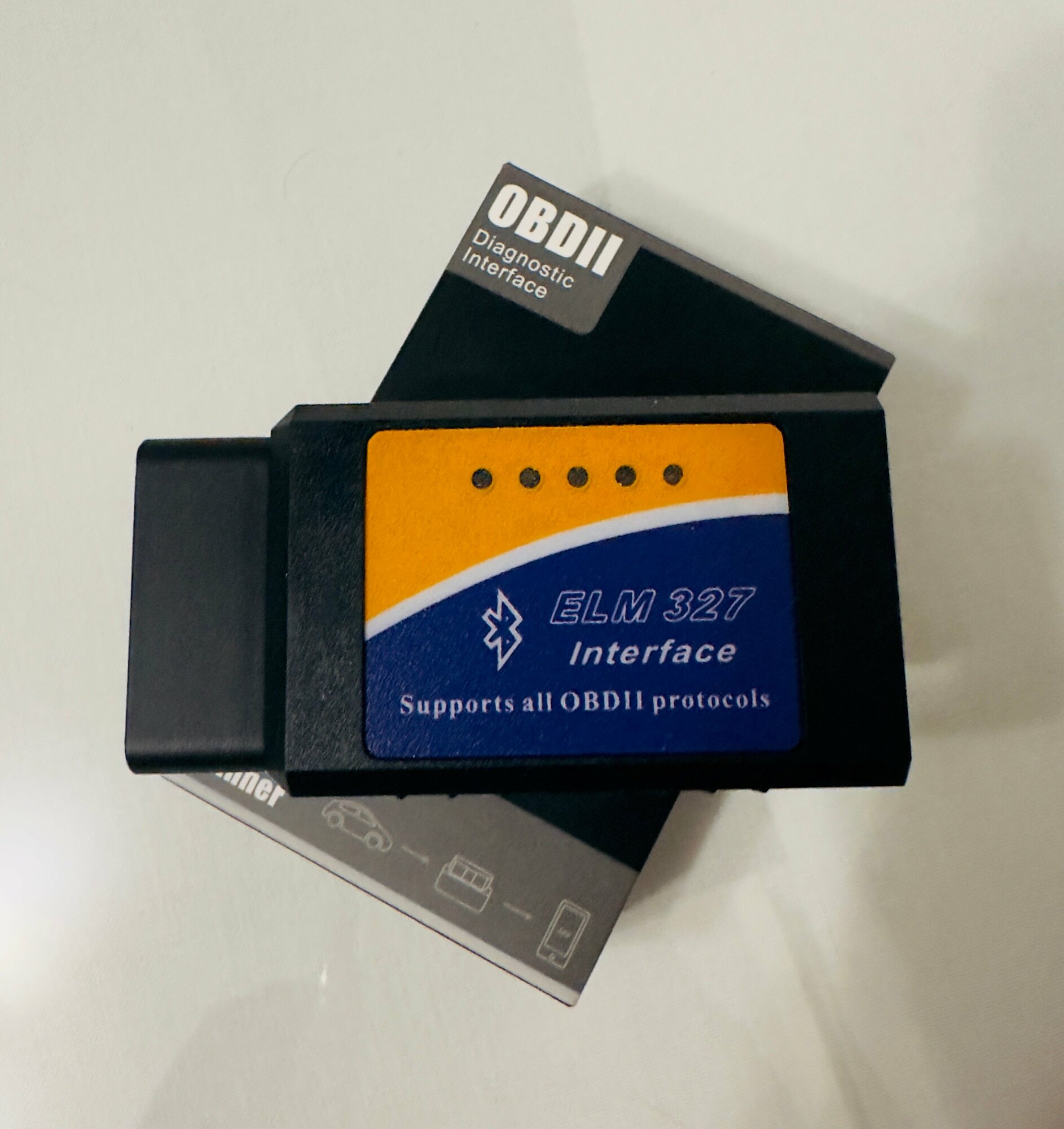 Автосканер для диагностики ELM327 v1.5 OBDII Bluetooth