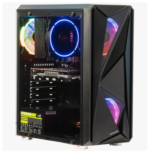 Игровой Системник С Подсветкой Ryzen 5 5600/6 Ядер. RTX 3070 8GB. 32 Gb DDR4. WS 10 PRO/ SSD 500 GB/Horizon: Zero Dawn, FAR CRY 6, Forza 5, Resident evil 8, Control, Spider-Man Morales, Dying Light 2, Metro Exodus