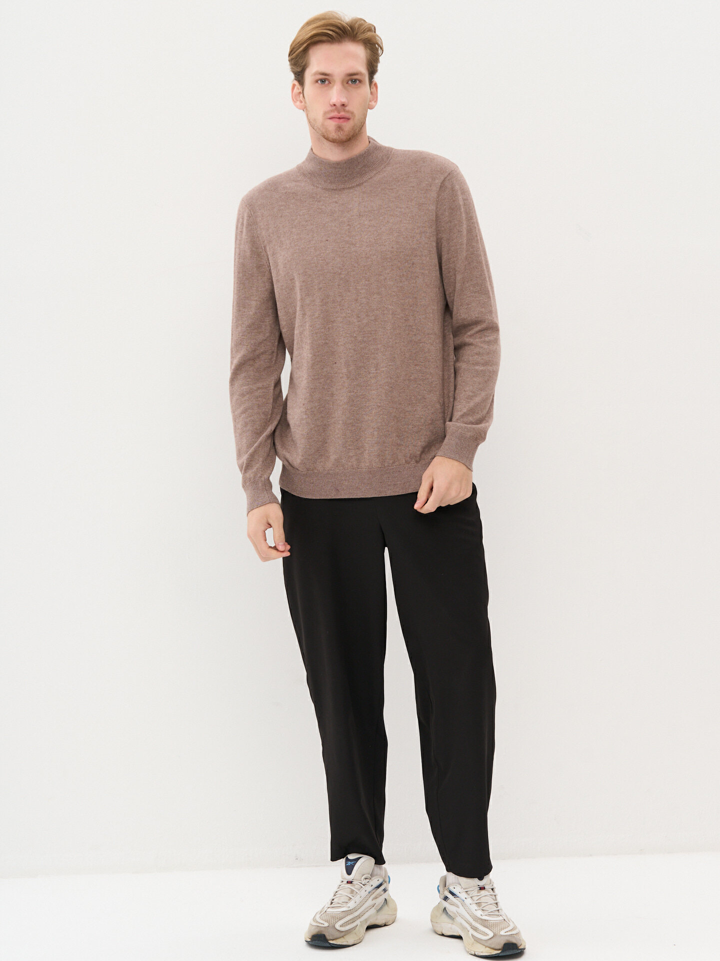 Свитер VAY, размер 50, , бежевый — фото 1