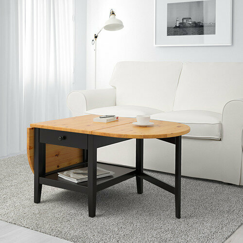 IKEA ARKELSTORP журнальный стол, 65x140x52 см, черный