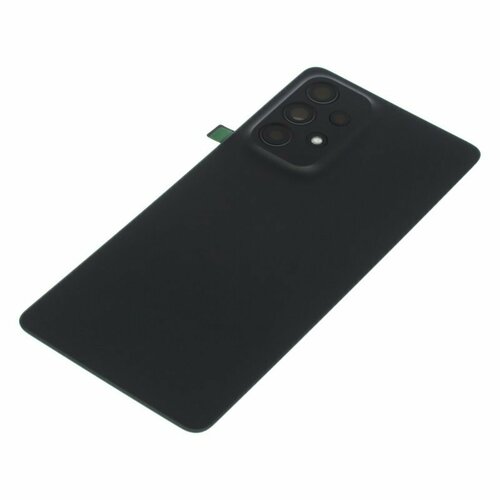 Задняя крышка для Samsung A536 Galaxy A53 5G, черный, AAA задняя крышка для samsung m526 galaxy m52 5g черный aaa