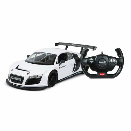 Машина Rastar РУ 1:14 Audi R8 Белая 47500 радиоуправляемая машинка audi tt silver масштаб 1 20 mjx 8126a