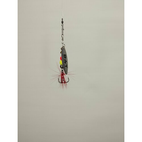 фото Блесна bat good hope 569bcj-03 12.5g цвет 010+1 поводок nonammme