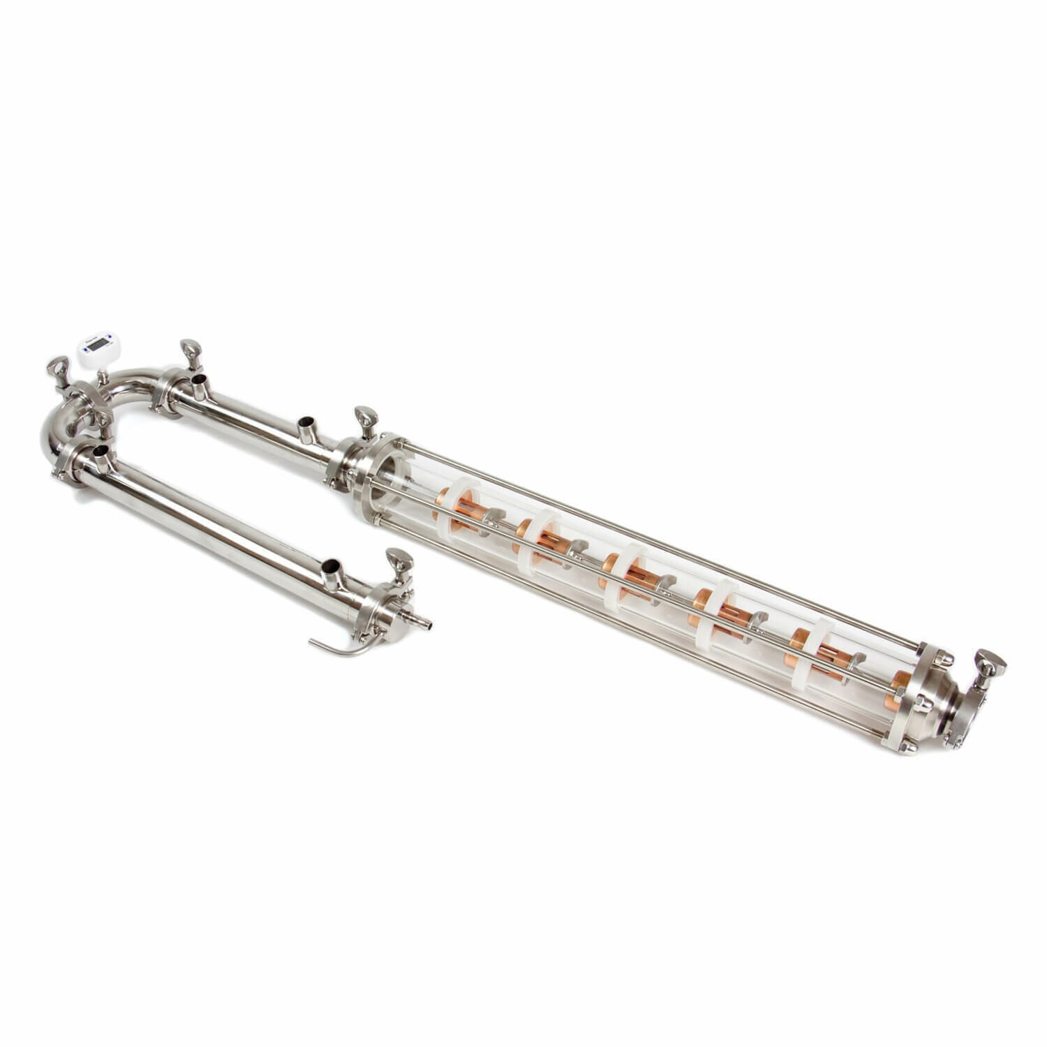 фото Колонна Mendeleeff Cap 1,5 дюйма, колпачковая, медь, 6 уровней