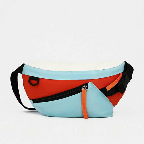 фото Сумка поясная сима-ленд, бирюзовый сима-лэнд