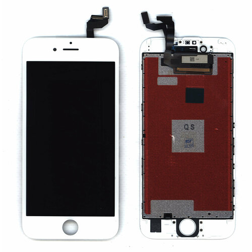 Дисплей Amperin для Apple iPhone 6S в сборе с тачскрином белый дисплей amperin для iphone 7 в сборе с тачскрином foxconn белый