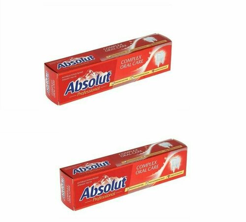 Весна Absolut PRO Extra Whitening Зубная паста Профилактическая антибактериальная, 110г, 2 уп