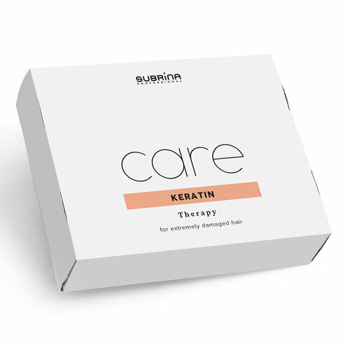 SUBRINA KERATIN Ампулы-капли для укрепления поврежденных волос 6 x 10мл