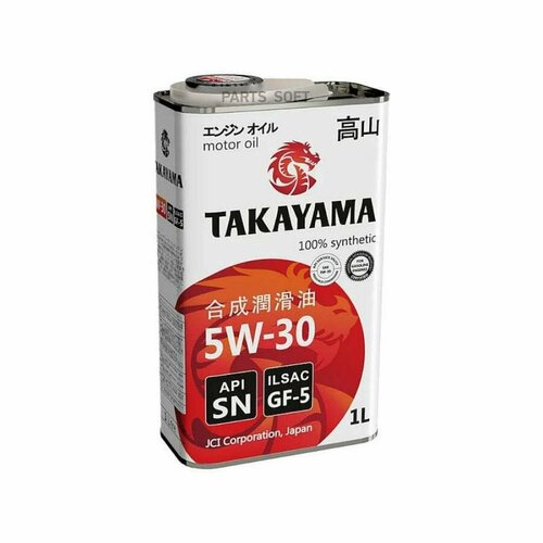 TAKAYAMA 605042 масо моторное TAKAYAMA SAE 5W-30 ILSAC GF-5, API