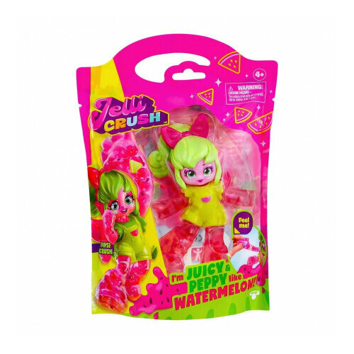 Игрушка Jelli Crush Тянущаяся фигурка Пипси Краш