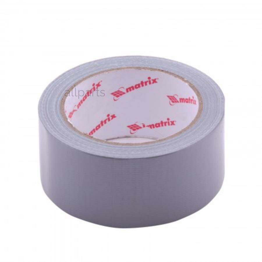 MATRIX 89068 Лента армированная влагостойкая 48 мм x25 м серебристая MATRIX MATRIX 89068