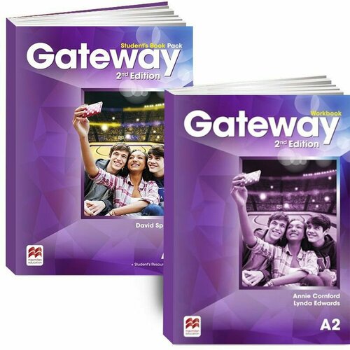 Gateway A2 2nd edition. Полный комплект: Учебник + Рабочая Тетрадь + CD/DVD