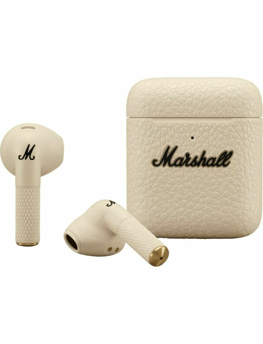 Беспроводные наушники Marshall Minor III, USB Type-C, Белый