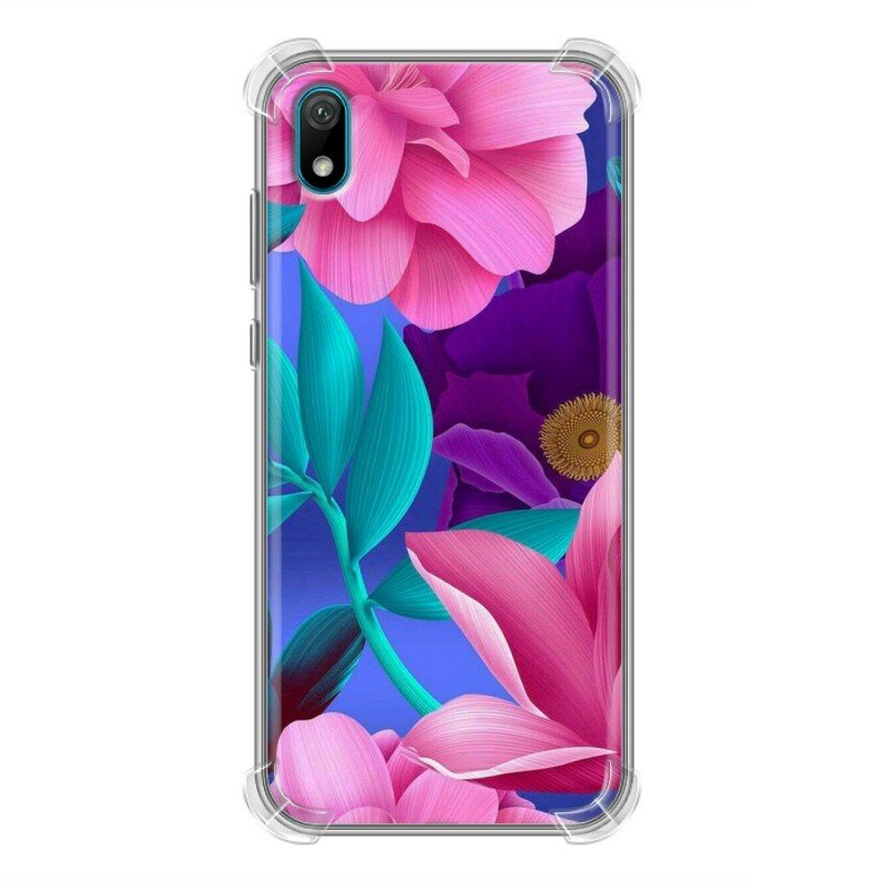 Дизайнерский силиконовый чехол для Huawei Y5 2019 Цветы
