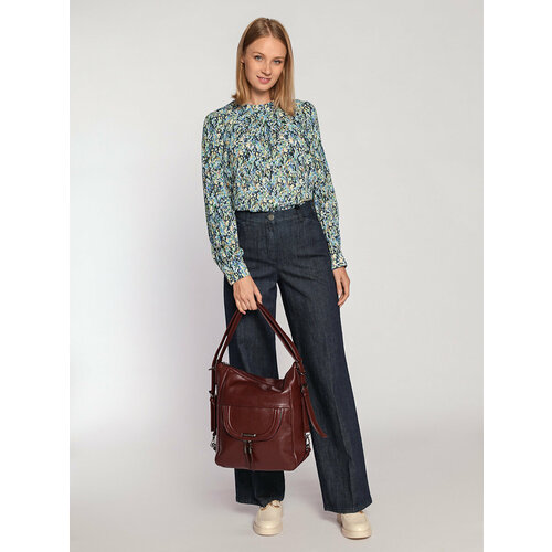 фото Сумка шоппер gilda tohetti 23.2-7807086, фактура зернистая, красный