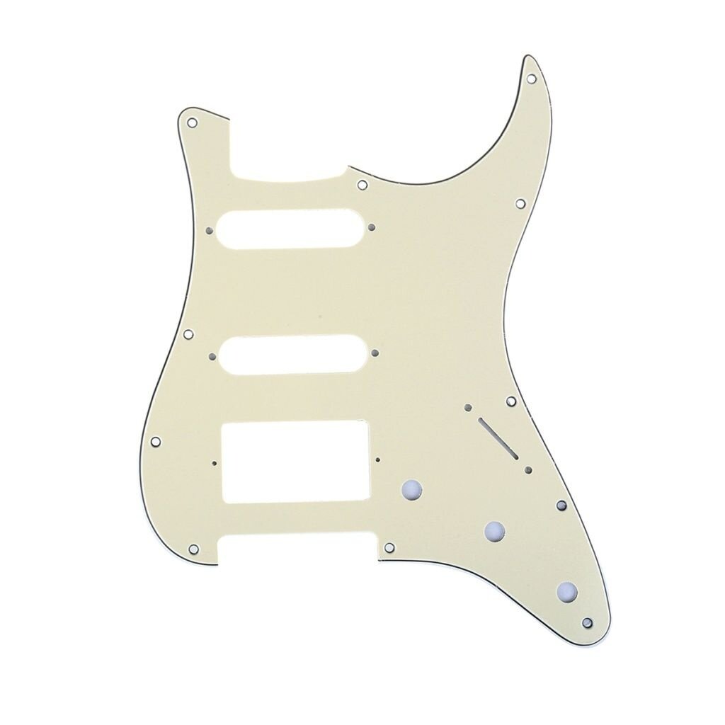 Панель для оригинального Fender Stratocaster HSS US Parts MX1382CM трехслойная кремовая