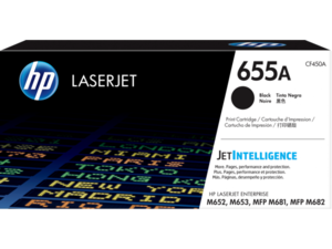 HP Картридж HP 655A Black для HP CLJ M652/M653/MFP M681/M682 CF450A 12500 стр