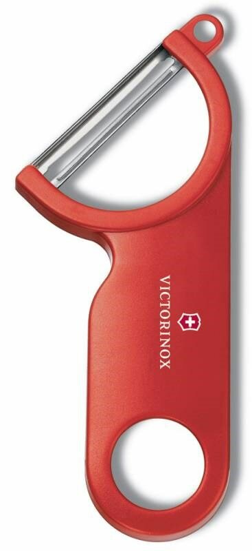 Нож для чистки картофеля / красный / Victorinox