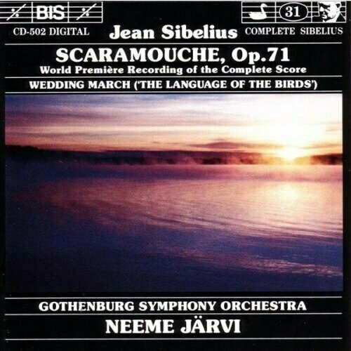 dawson jill the language of birds AUDIO CD Sibelius - Scaramouche / Neeme Jä