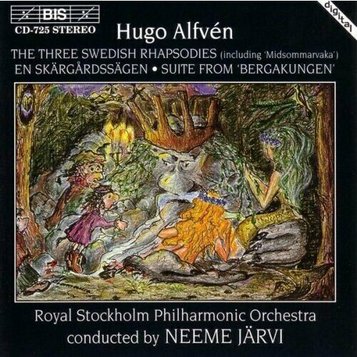 AUDIO CD Alfven - Three Swedish Rhapsodies. 1 CD