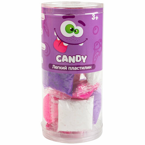 Легкий пластилин, Crazy Clay, набор Candy (mini), 36 г.