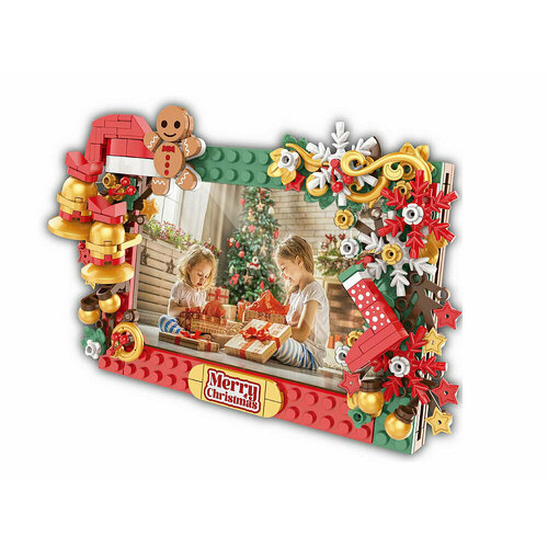 фото Конструктор jaki jk5107 конструктор рождественская фоторамка