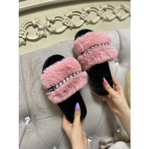 фото Тапочки , размер 40, пыльная роза нет