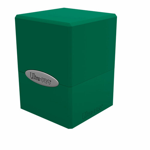 Коробочка Ultra Pro Satin Cube - Forest Green для карт MTG, Pokemon