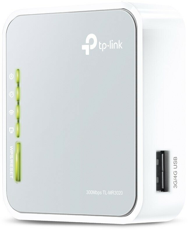 Точка доступа TP-Link Роутер TL-MR3020 802.11n 2.4ГГц