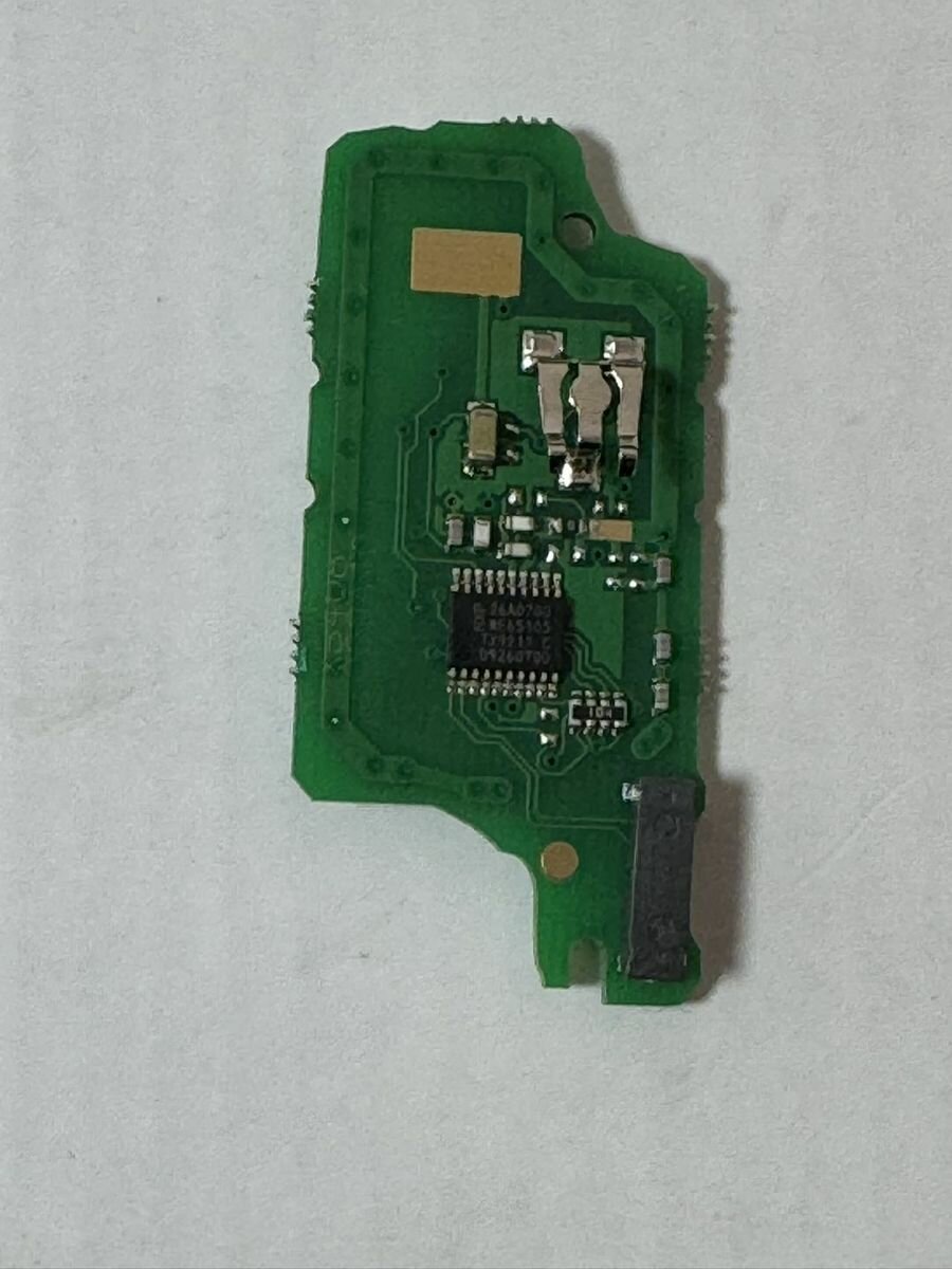 Плата для ключа PEUGEOT 433 mhz 2 кнопки 0536 CHIP7961 1шт