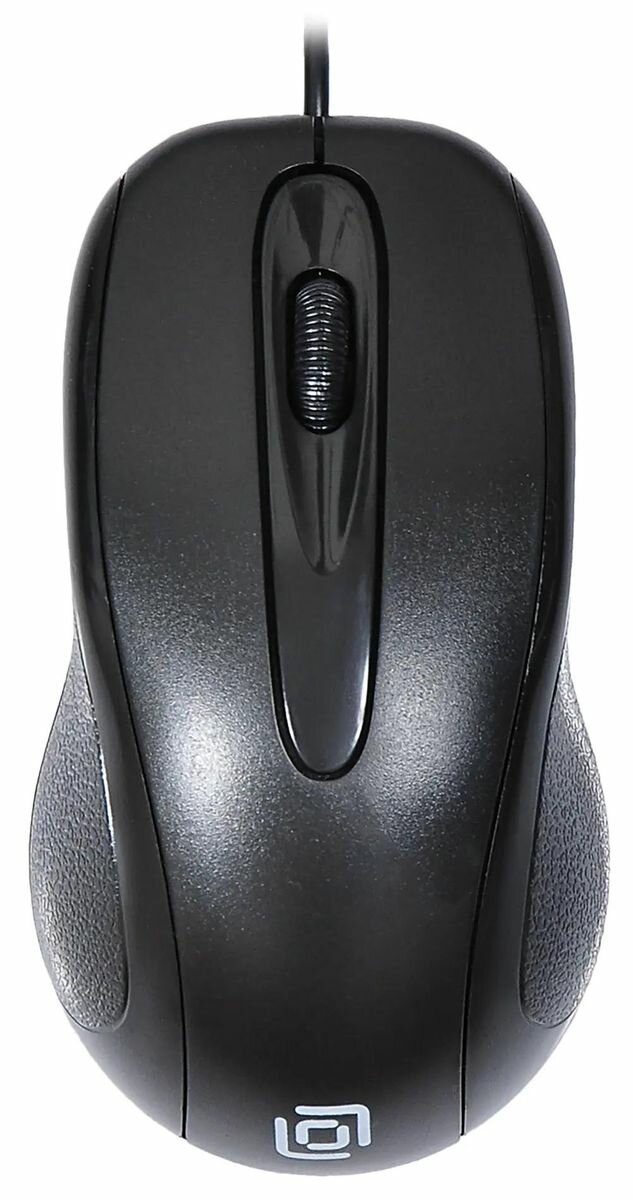 Мышь Oklick 205M, оптическая, проводная, USB, черный [945630]
