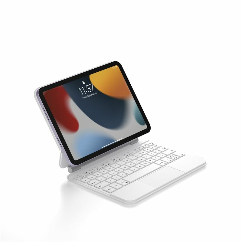 Чехол Magic Keyboard MyPads для iPad Mini 6 8,3 дюйма с русской гравировкой