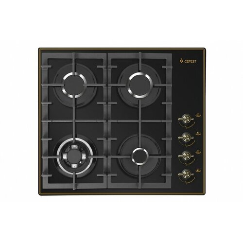 Газовая варочная панель GEFEST 2230-01 К83 черный 23670₽