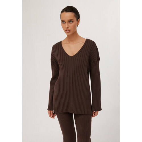 Джемпер WOOLOOK, размер M/L, коричневый