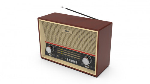 Радиоприёмник RITMIX RPR-102 WOOD, ФМ/КВ1/КВ2/СВ. раз науш. AUX вх, разUSB/microCD, дис. упр,2 динам, MP3,