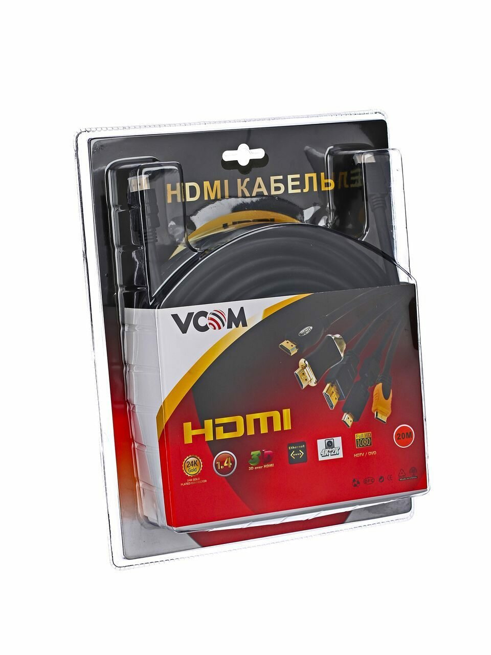 Кабель интерфейсный HDMI-HDMI VCOM - фото №12