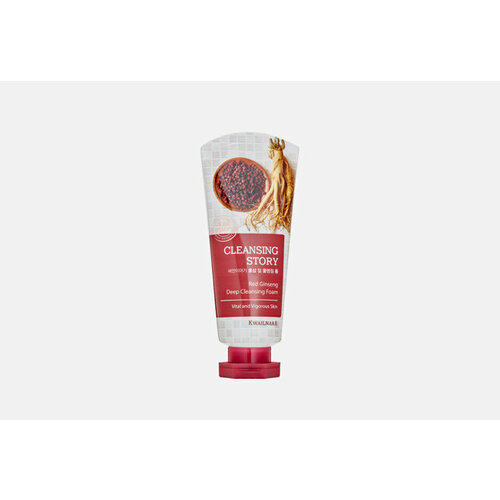 Очищающая пенка для умывания лица CLEANSING STORY Red Ginseng Deep Cleansing Foam