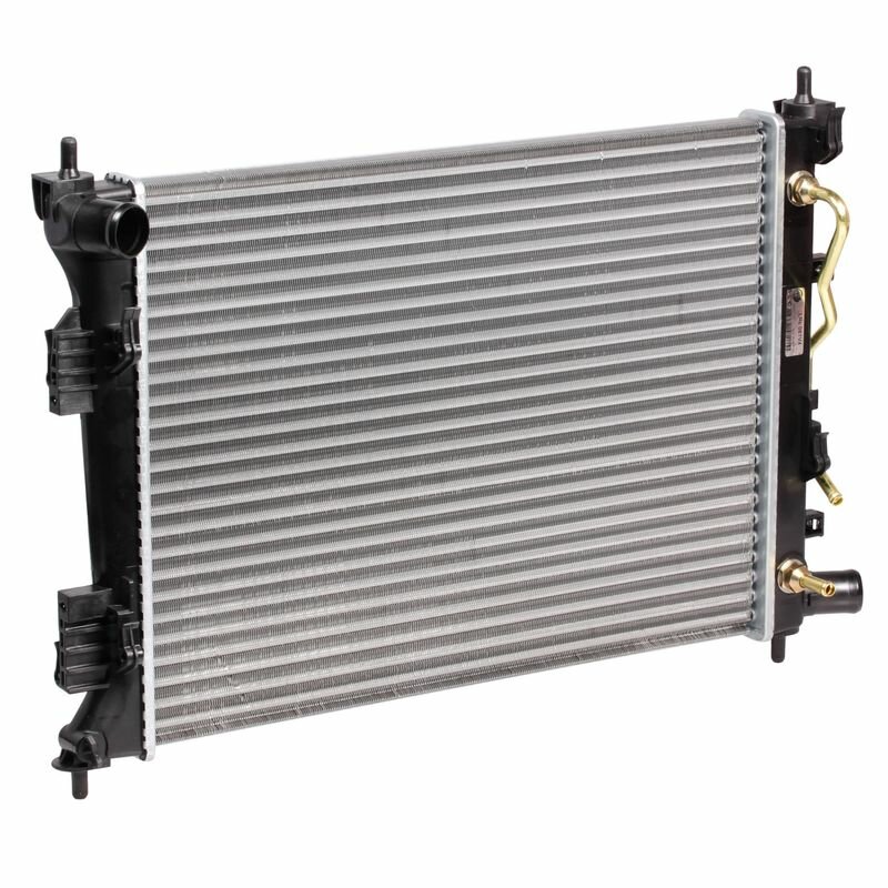 Радиатор охлаждения для автомобилей Solaris (10-)/Kia Rio (10-) 6AT (сборный) LRc 081V4 LUZAR