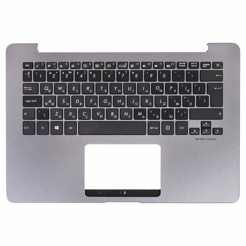 Клавиатура для ноутбука Asus ZenBook UX360U UX360UA Q324U Q324UA черная с подсветкой клавиатура для asus zenbook ux410uq ноутбука с подсветкой