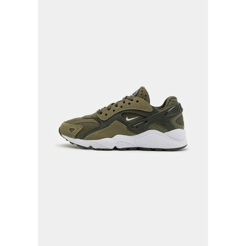 Кроссовки NIKE Air Huarache Runner, размер 36.5, хаки, белый кроссовки nike air huarache runner размер eu 44 черный серый