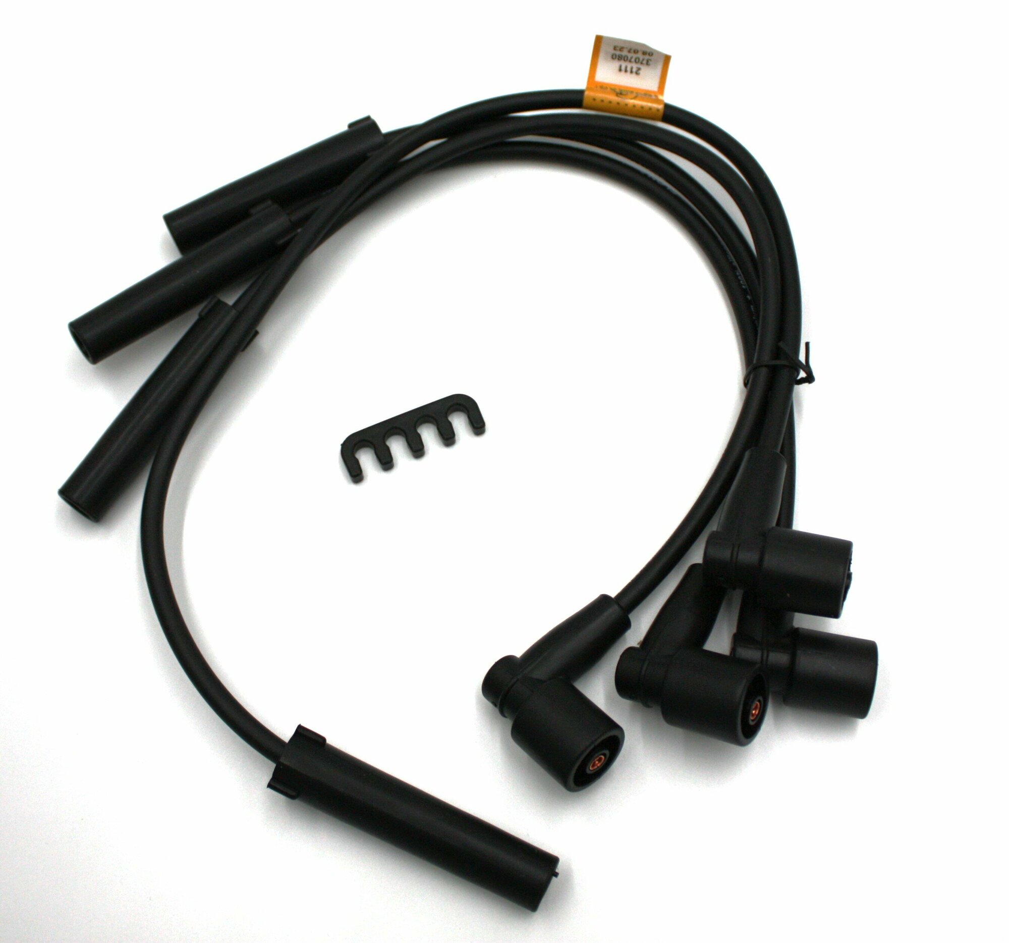 Комплект высоковольтных проводов системы зажигания SLON 2111-3707080-10 черный