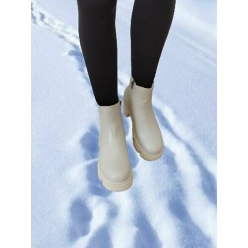 фото Ботинки челси crony, размер 39, бежевый