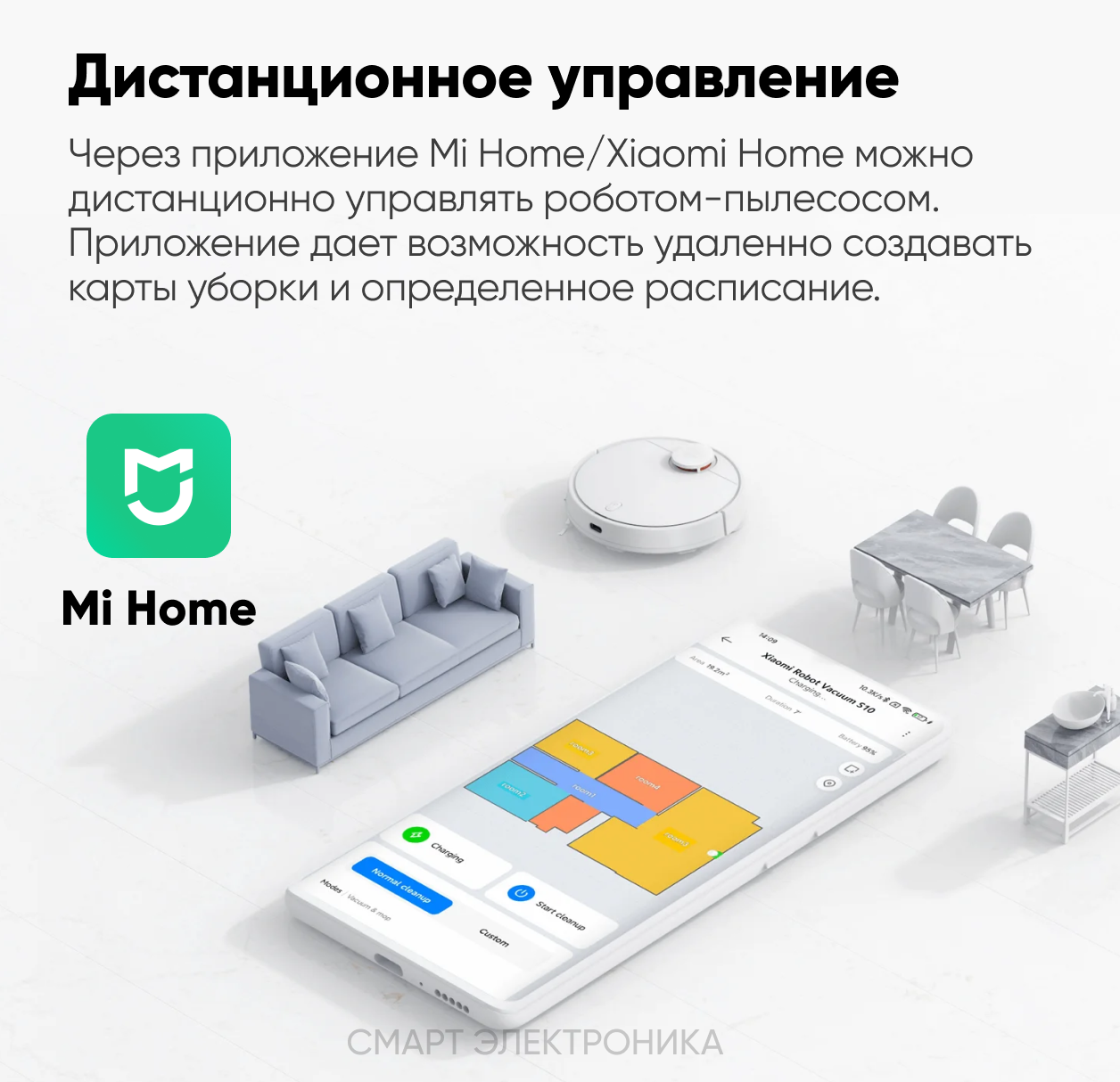 Пылесос Xiaomi Robot Vacuum S12