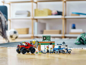 Lego city police monster truck heist sale