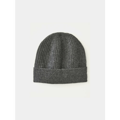 фото Шапка бини cashmere beanie, размер onesize, серый corridor