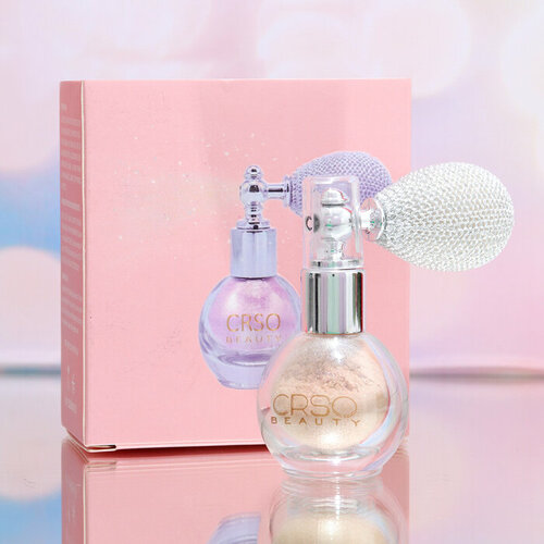 Сияющий глиттер спрей серебро 815₽